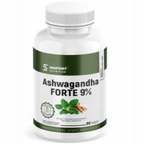 Maisto papildas ASHWAGANDHA FORTE 600mg 9% withanolides, 90 kapsulių, INSPORT
