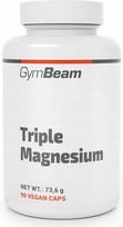 Maisto papildas GymBeam Triple Magnesium, 90 kapsulių