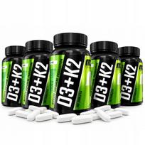 Vitaminų D3 ir K2 rinkinys Muscle Care D3+K2 90 tabletės, 5 vnt.