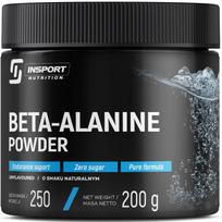 Beta alanine 800 mg 200 g prieštreniruotinis papildas INSPORT