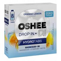 Maisto papildas OSHEE Hydrotabs Magnesium + B6, citrinų ir apelsinų skonio, 8 tabletės