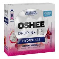 Vandens tabletės OSHEE Hydrotabs su vitaminais ir mineralais, 8 vnt.