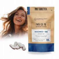 Magnio citratas + vitaminas B6, 100 kapsulių