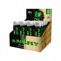 Maisto papildas Muscle Clinic Angry Shot, 20 vnt., su kofeinu ir AAKG, prieš treniruotę