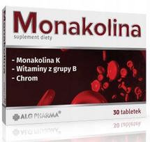 Maisto papildas su Monacolin K 10mg, raudonųjų ryžių ekstraktu, chromu ir vitaminu B12