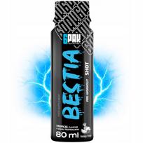 Maisto papildas Beast Shot STRONG prieš treniruotę su L-argininu, kofeinu ir taurinu