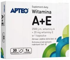 Vitaminų A+E APTEO kapsulės, 30 vnt.