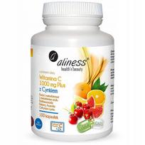 Maisto papildas Aliness Vitamin C Plus su cinku, acerola ir bioflavonoidais