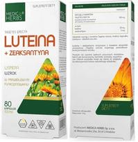 Maisto papildas akims MEDICA LUTEIN + ZEAXANTHIN 100mg, 80 kaps.