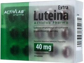 Maisto papildas Lutein Extra 40 mg, 30 kapsulių