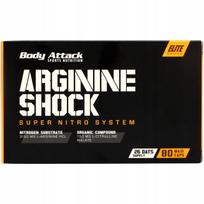 Amino rūgštys BODY ATTACK Arginine Shock 80 kapsulių