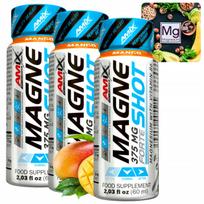 Magnio citratas su vitaminu B6 skystas Shot, 3 x 60 ml