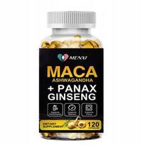 Ekologiškos maca šaknies kapsulės 120 vnt. 12000 mg, Peru maca ekstraktas