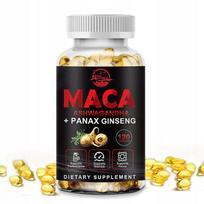 Maca šaknies 10000 mg, ashwagandha, ženšenio ekstraktas