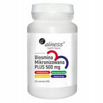 Maisto papildas ALINESS Micronized Diosmin Plus, 500 mg, 100 tabl.