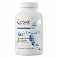 Elektrolitai OstroVit 90 tabl. be cukraus, kalis, kalcis, magnis, natris, chloras