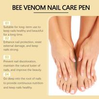 Bee Venom Nail Care And Repair Pen Strengthens Brightens Nails Hydrates Prevents Hangnail  Home Nail one size brown