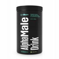 Maisto papildas testosteronui GymBeam AlphaMale milteliai 400g žalia obuolio