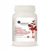Geležies papildas ORGANIC IRON MicroFerr 25 mg 100 tab ALINESS