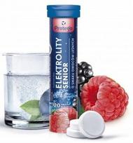 Elektrolitų tabletės Protego Electrolytes Senior, 20 vnt.