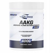 Arginino milteliai VITALMAX AAKG 400 g, natūralus skonis
