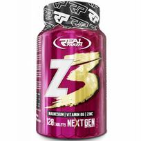 Maisto papildas REAL PHARM Z-3 magnis, cinkas, vitaminas B6, 120 kapsulių