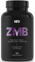 Maisto papildas KFD ZMB 135 tabletės, magnis, cinkas, B6