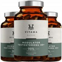 Testosterono moduliatoriaus papildas vyrams, 180 kapsulių, 3 pakuotės