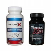 Maisto papildas Testo-x21 ir Testonox testosterono lygiui, raumenų masei