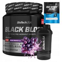 Papildas BIOTECH BLACK BLOOD CAF+ 300 g su kofeinu, BIOTECH Iso Whey Zero 25 g