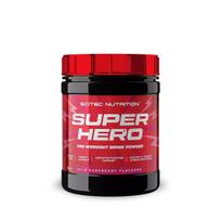 Prieštreniruotinis papildas SCITEC SUPERHERO 285g, avietės, argininas, glutationas