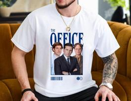 The Office Shirt | Michael Jim Dwight Dunder Mifflin Unisex Ultra Cotton Tee Birthday Valentine's Day For Her For Him Vintage Aesthetic L white