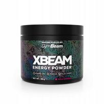 Energetiniai milteliai žaidimams XBEAM ENERGY POWDER 360g GymBeam žalia obuolio