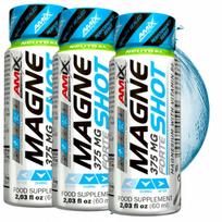 Magnio citrato gėrimas su vitaminu B6, 60 ml x3