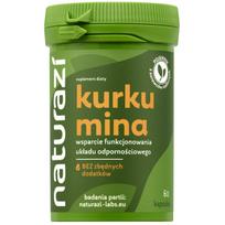 Maisto papildas Naturazi curcumin + piperine 350mg, 60 kapsulių