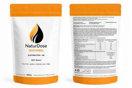 Izotoninis elektrolitų gėrimas NaturDose Orange 525g be glitimo