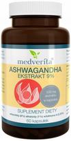 Maisto papildas Ashwagandha 9% 60 kapsulių Medverita