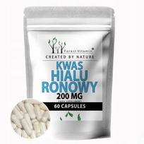 Maisto papildas Forest Vitamin Hyaluronic Acid 60 kaps. odai, plaukams, nagams