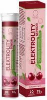 Elektrolitų tabletės RING Senior, kalis, vitaminas C, B, magnis, 20 vnt.