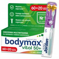Vitaminai BODYMAX VITAL 50+ su mineralais, 80 vnt.
