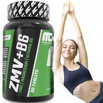 Maisto papildas ZMV B6 MAGNESIUM ZINC VITAMIN B6, 60 tablečių