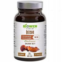 Maisto papildas Reishi 400 mg Beta-glucans polisacharidai Biowen 90 kaps.