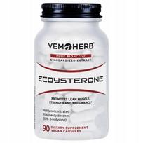 Maisto papildas VemoHerb Ecdysterone Beta Ecdysterone 90 kaps.