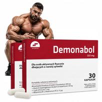 Kreatino monohidratas 30 kaps., cinkas, vitaminas B12, DAA, MP Nutrition
