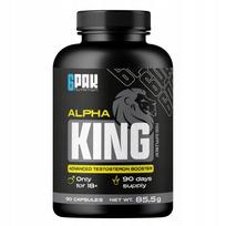 Maisto papildas 6PAK Alpha King 90 kapsulių, testosterono stiprintuvas su cinku ir tribulus