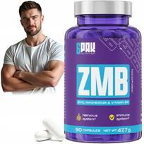 Papildas MAGNESIUM + ZINC + VITAMIN B6 Forte 90 kaps.
