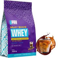 Baltyminis kokteilis 6PAK NUTRITION MILKY SHAKE WHEY 700g, ledinės kavos skonio