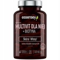 Vitaminai moterims su kolagenu ir biotinu, 90 kaps.