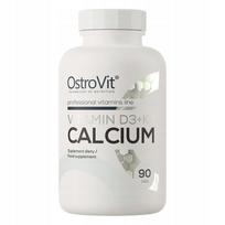 Maisto papildas OstroVit Vitamin D3 + K2 Calcium, 90 tablečių
