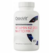 Maisto papildas OstroVit Natural Vitamin K2 MK-7 Natto 90 tabletės